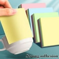 thumbnail image 4 of Sticky Notes 3x3 Inch Memo Pads | Super Strong Adhesive | Multicolor | Removable Post Stickies | 100 Sheets per Pad | Easy Peel | Bright Eye-Catching Colors | Versatile for Office Home Organizing, 4 of 6
