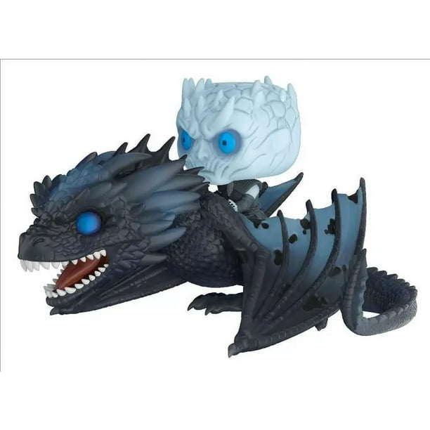 Taozhi Funko Pop Game Of Night King Icy Viserion 58 Daenerys Rides Dragon 15 Throne Action Toy Figures Collectible Model With Box 15 With Box