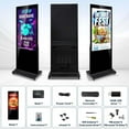 thumbnail image 6 of RDYMONKEY 65 inch Digital Signage Floor Standing 4K Resolution Digital Signage Kiosk, LCD Digital Signage Kiosk, Android 11 OS Non-Touch Screen with WiFi HDMI/USB Input Digital Signage Player, 6 of 13