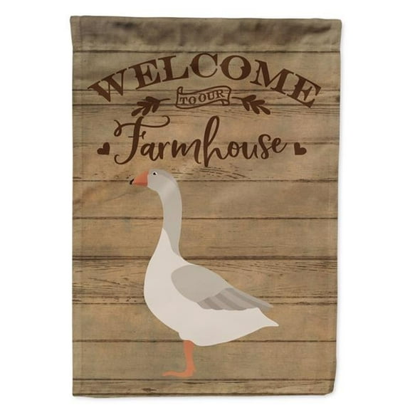Steinbacher Goose Welcome Canvas House Flag - 28 x 0.01 x 40 in.