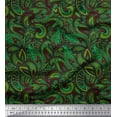 thumbnail image 1 of Soimoi Polyester Crepe Fabric Artistic Paisley Print Fabric by Yard 52 Inch Wide, 1 of 1