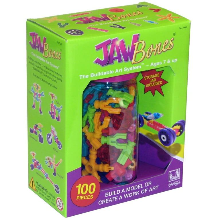 Be Good Company Jawbones Construction Toy 100 Piece Set Walmart
