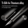 thumbnail image 3 of Titanium Alloy Fountain Pen Medium Nib with Ink Converter, Key Unity Calligraphy Pen for Writing & Journaling, KP02, 3 of 9