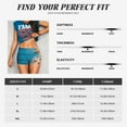 thumbnail image 6 of Lsque Shells and Starfish Pattern High Waisted Biker Shorts for Women-Tummy Control Fitness Athletic Workout Running Yoga Gym Shorts,Moisture-Wicking-X-Large, 6 of 9