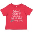thumbnail image 3 of Inktastic Future Race Car Driver Like Daddy Boys Baby T-Shirt, 3 of 5
