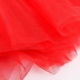 thumbnail image 4 of Edvintorg 6M-9Y Dress For Kids Girl 2024 Clearance Fashion Casual Cheongsam Dress Red Short Sleeve Mesh Princess Gauze Skirt Children Dresses Vestido Infantil, 4 of 5
