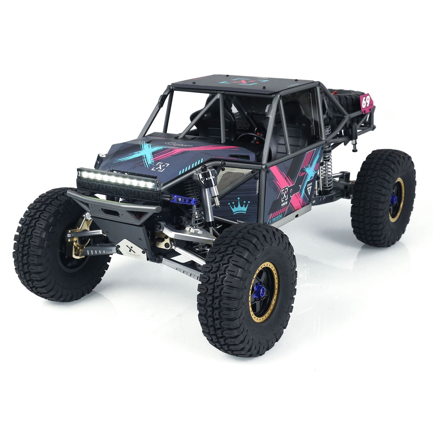 Capo U4 Queen 1/8 RC Crawler Car 2 Speeds Remote Control Racing Vehicles CD1582X