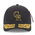 thumbnail image 2 of Men's New Era x Alpha Industries  Black Colorado Rockies A-Frame 9FORTY Adjustable Hat, 2 of 5