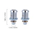 thumbnail image 2 of 2pcs 17mm Arcade Machine Cash Door Tool Box Tubular Cam Locks with 1pc Key, 2 of 7