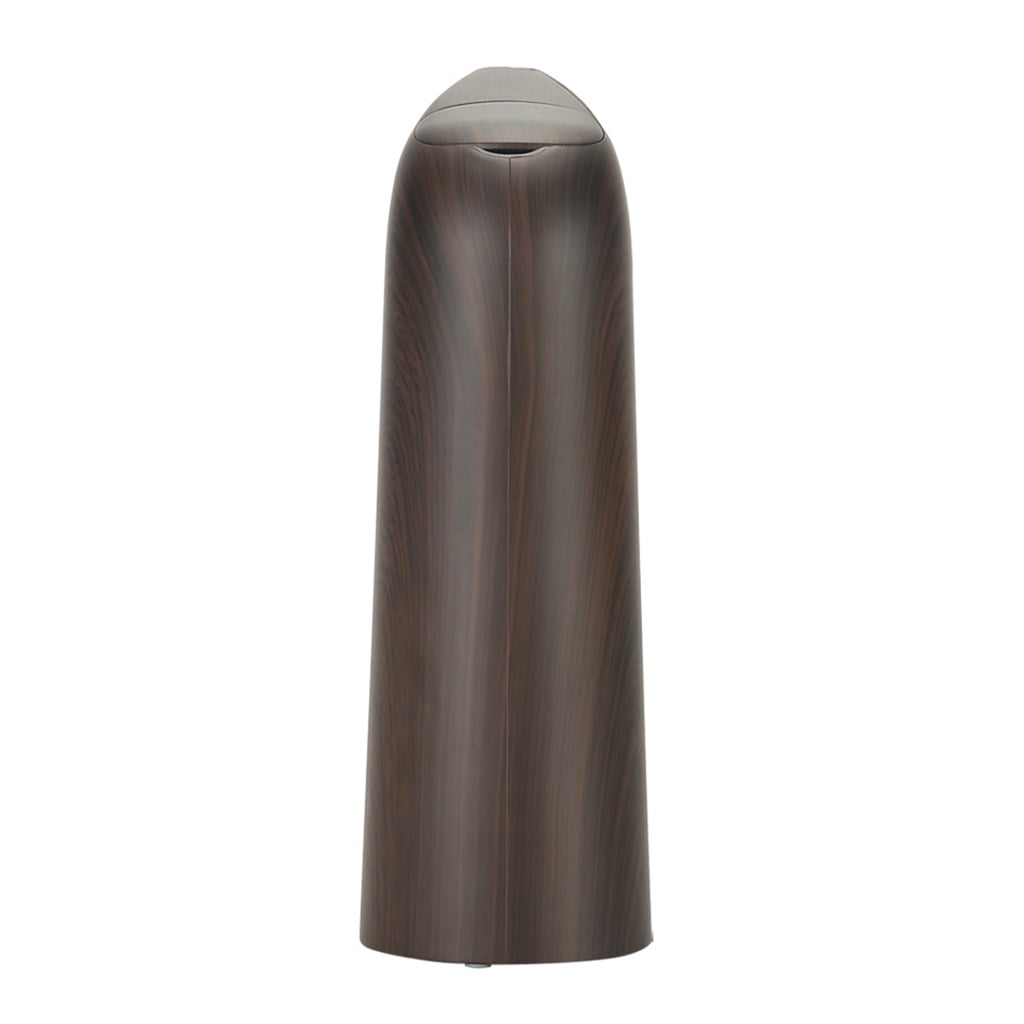 400ml Automatic Touchless Liquid Soap Dispenser Deep Wood Battery Operated