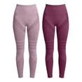 thumbnail image 4 of Mnuaqn 2 Pack Cellulite Leggings, High Waist 3D Anti Cellulite Leggings for Women, Slimming Workout Yoga Pants Purple for Size XL, 4 of 4