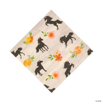 Horse Party Luncheon Napkins, Birthday, Party Supplies, 16 Pieces