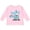 AD-Pink, variant on My Great Uncle Loves Me with Cute Sharks Boys or Girls Long Sleeve Toddler T-Shirt