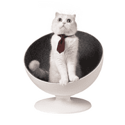 Furrytail Boss Cat Bed, Elevated Cat Chair