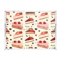 thumbnail image 2 of Acrylic Tray 15.7*11.8*1.9 Inch Transparent Tray Food Tray Tea Cup Tray Serving Trays Cosmetics Storage Kitchen Table Bathroom Sundry Storage Pink Cake, 2 of 7