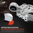 thumbnail image 5 of A-Premium Rear Suspension Steering Knuckle Compatible with Honda CR-V 2007-2011 L4 2.4L, 4WD(4 Wheel Drive), Right Passenger Side, Replace # 52210-SWA-A00, 52210SWAA00, 5 of 8