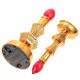 thumbnail image 1 of Decorative Electric Candle Lamp for Decor 1Pair Golden Plastic Material, 1 of 4