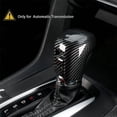 thumbnail image 5 of Carbon Fiber Black Gear Shift Knob Interior Cover Trim for 2016-2021, 5 of 5