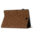 thumbnail image 3 of Feishell for Samsung Galaxy Tab A 8.0-inch SM-T350/P350 Case, Embossed PU Leather Wallet Case with Multiple Angles Kickstand & Pencil Holder, Folio Magnectic Cover with Smart Auto Wake/Sleep,Brown, 3 of 10