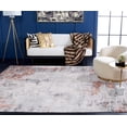 thumbnail image 3 of Safavieh Invista Gerard Abstract Area Rug, Gray/Light Gray, 5'3" x 7'6", 3 of 12
