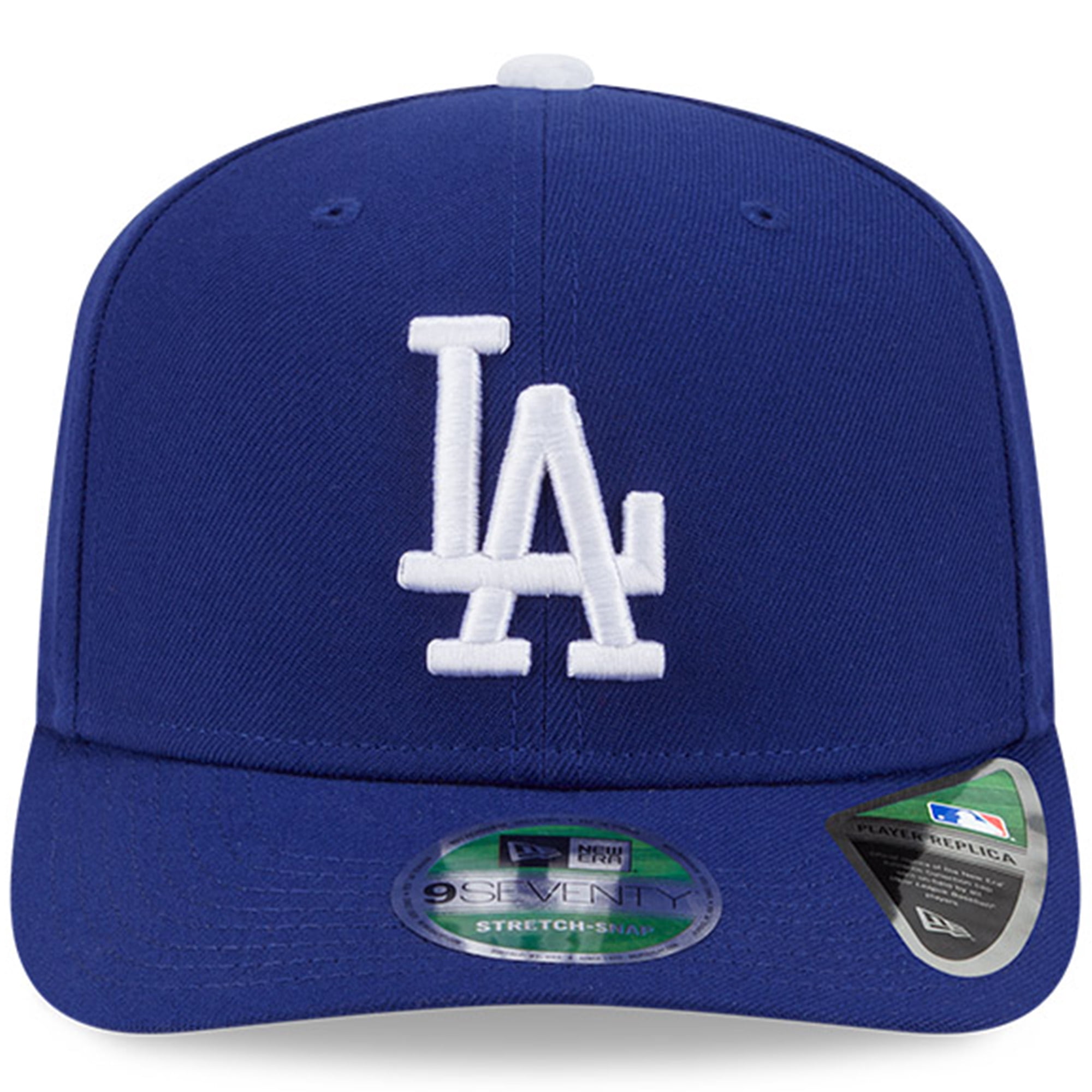 Men's New Era  Royal Los Angeles Dodgers Player Replica 9SEVENTY Adjustable Hat