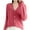 Hot Pink, variant on Olyvenn Women's Long Sleeve Open Front Cardigan Sweaters Button Down V Neck Classic Sweater Knit Cardigan Fall Outfits Orange 8