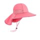thumbnail image 4 of Sombrero de Protección Solar Sombrero de Pescador Al Aire Libre de Verano para Niños Protección Solar Respirable Playa Ancha, 4 of 5