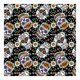 thumbnail image 1 of Tela de para manualidades Patchwork Cuadrados Tela Acolchado Patchwork Color Cráneos Paños DIY Scrapbooking Arte Negro 90x110cm, 1 of 9