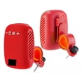 thumbnail image 3 of Bocina Bluetooth Portátil Antisalpicaduras Para Bici o Moto Roja, 3 of 6