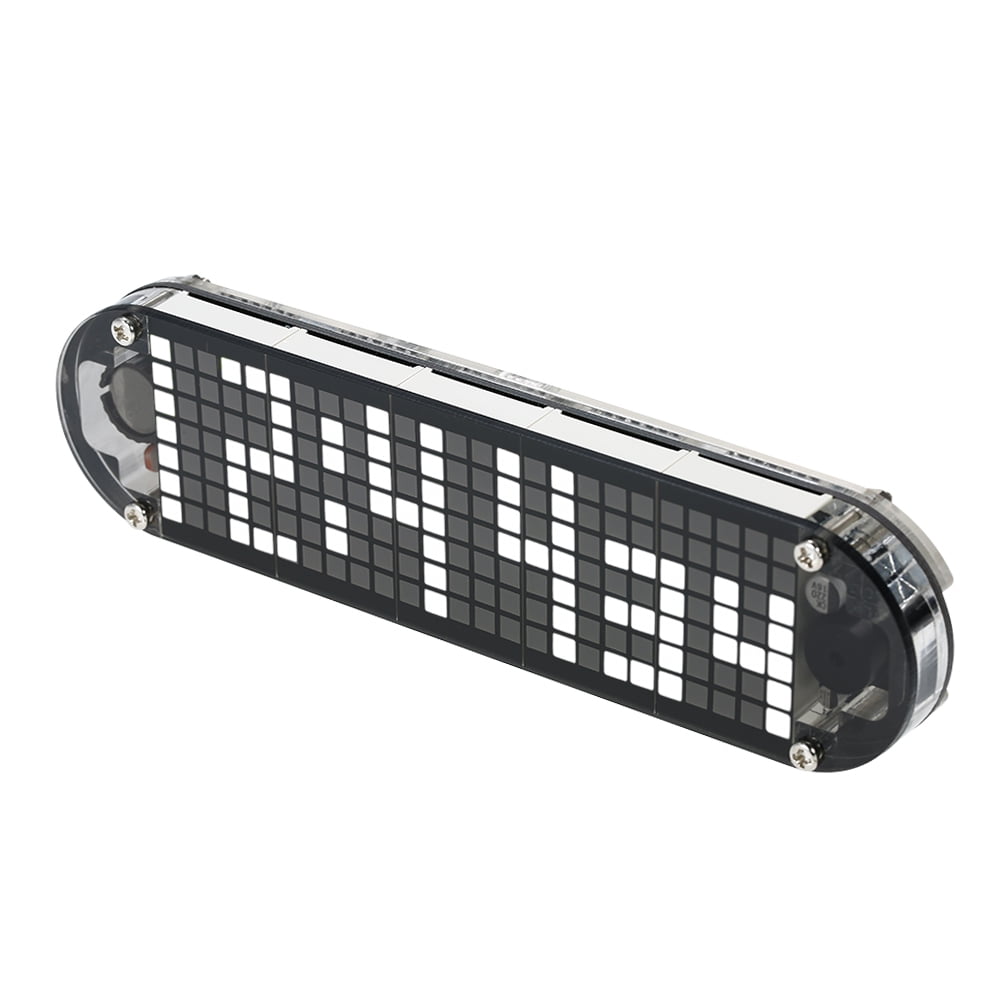 DS3231 High Accuracy DIY Digital Dot Matrix LED Alarm Clock Kit with