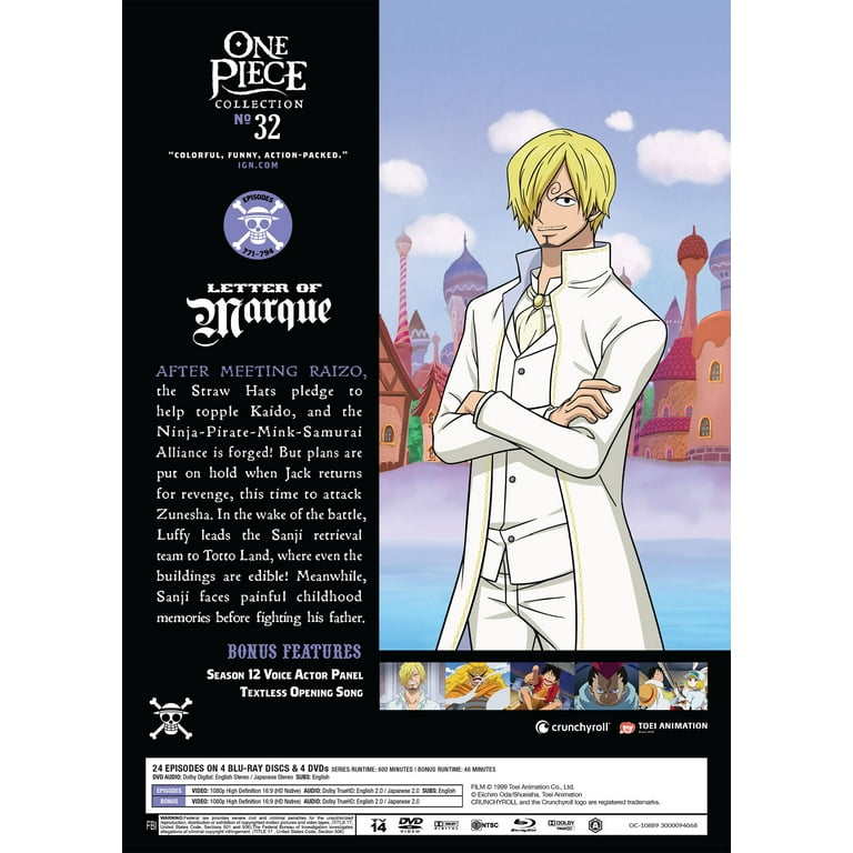 Funimation's One Piece: Collection 32 - Adventure Blu-ray + DVD