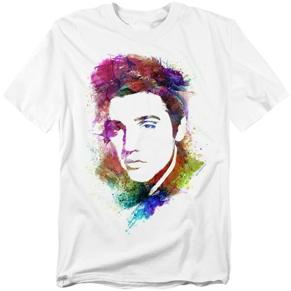 Elvis Presley T-Shirt Watercolor King Unisex Graphic Tee For Men & Women