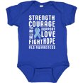 thumbnail image 3 of Inktastic ALS Awareness Strength Courage Support Boys or Girls Baby Bodysuit, 3 of 5