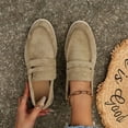 thumbnail image 5 of Shoes for Women 2024 High Quality Slip-on Women's Flats Fashion Light Loafers New Round Toesolid Casual Flat Shoes Zapatos, 5 of 6