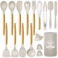 thumbnail image 1 of Juego de utensilios de cocina de silicona Kinfayv, 21 piezas, 1 of 1