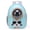 Blue Eye Golden Circle, variant on Cat backpack with sunroof for pet outings, space capsule cat backpack, portable space handbag for dog outings