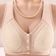 thumbnail image 1 of WILLBEST Brasier Invisible Mujer Sujetador De Mujer Con Hebilla Frontal, Borde De Encaje, Sin Aro De Acero, Ajuste Sin Costuras, Para Yoga, Dormir, Talla Grande 2726, 1 of 3