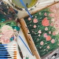 thumbnail image 3 of 60 Pcs Paint Brushes, Round Flat Small Brush Bulk for Detail Painting, Paintbrushes for Kids, 3 of 8