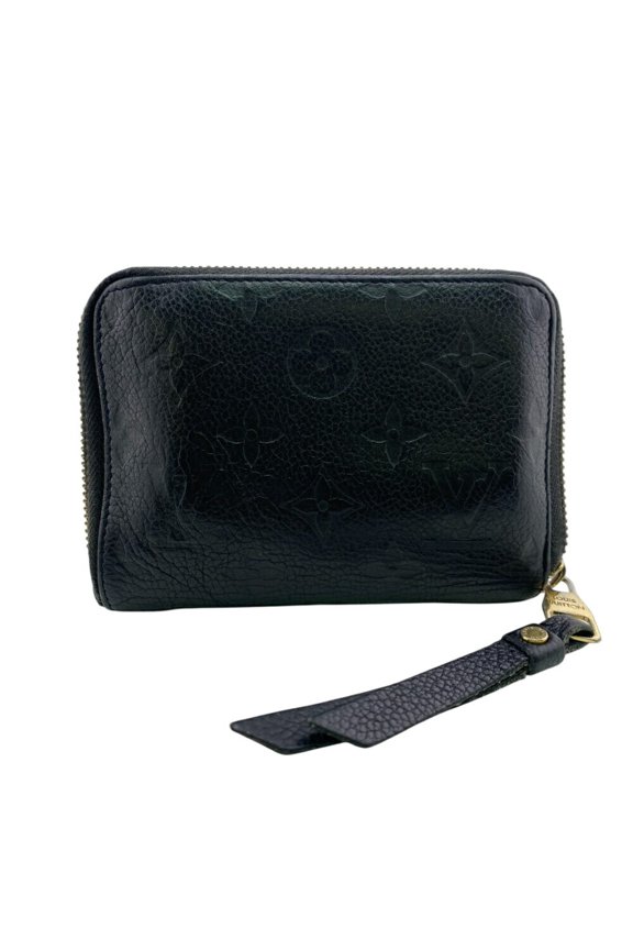 Pre-Owned LOUIS VUITTON M93430 Portefeuille Secrete Monogram Empreinte Bi-fold Wallet Black...