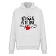 thumbnail image 1 of Sudadera con capucha y manga larga suelta, divertida, vintage, para mujer Fridja  ghj987+6063, 1 of 8