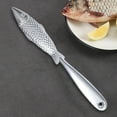 thumbnail image 2 of Shoreew Fish Scaler Stainless Steel Fish Descaler Easy-to-Clean Fish Scales Scraping Tool Fish Scraper Cleaner for Scaling Cleaning, 2 of 6
