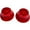 Red, variant on AxLabs Bell Knobs - These Go To 11 - 18 Spline (Set of 2) - Red, Black
