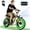 Green, variant on ESKUTE V201D Electric Bike for Adults & Teens, 749W, 28MPH, 48V 15.6Ah Battery, 20"x4.0" Fat Tire Ebike, 7-Speed , Front Suspension, All-Terrain Electric Bicycle Black, UL2849