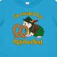 thumbnail image 4 of Inktastic I'm Excited for Oktoberfest with Cute Hedgehog Boys or Girls Baby T-Shirt, 4 of 5