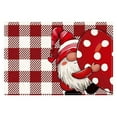 thumbnail image 1 of Love Heart Letter Print Placemat Festive Table Heat For Holiday Parties Border Linen Table Mat For Couples And Dinners B, 1 of 4