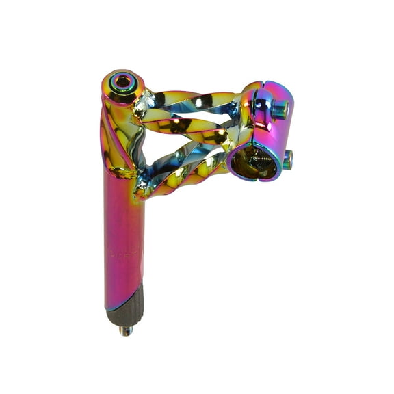 Bike Double Twisted Lowrider Stem 22.2mm Oil Slik.