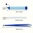 thumbnail image 4 of Portable Personal Water Filter for Hiking, Camping, Travel & Emergencies | 0.1 Micron | Removes 99.9999% Bacteria, 99.99% Viruses | Lightweight, Compact, Easy-to-Use | Safe Drinking Water On-the-Go, 4 of 6