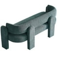 thumbnail image 3 of Leumius 76" Modern Sofa Couch, Fabric 2 Seater Loveseat for Living Room, Bedroom, Apartment, Green, 3 of 6