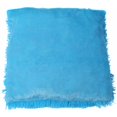 thumbnail image 3 of Elegante cojín de felpa para sofá, funda de cojín decorativa para la cintura (azul), 45 x 45 cm, 3 of 5