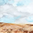 thumbnail image 2 of Parker, Jennifer Paxton 12x12 Gold Ornate Wood Framed with Double Matting Museum Art Print Titled - Fields of Wheat II, 2 of 4